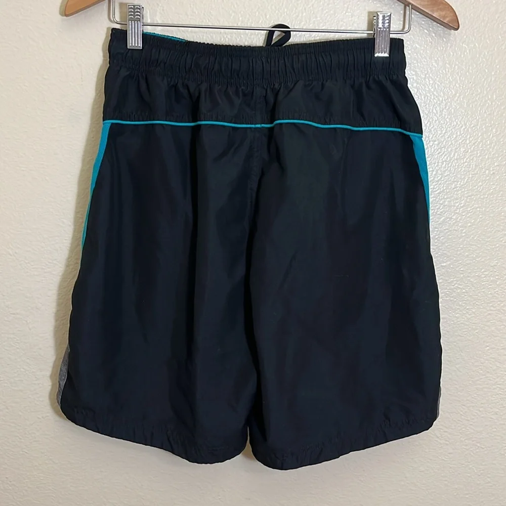 Speedo Black Gray Swim Shorts